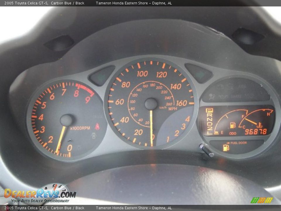 2005 Toyota Celica GT-S Gauges Photo #18