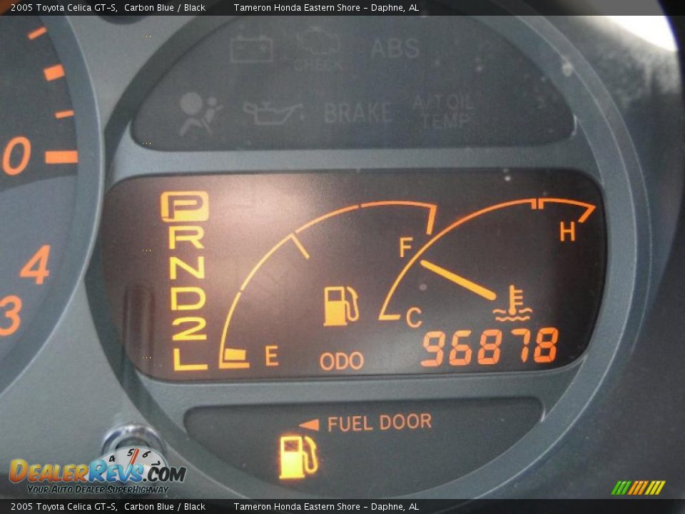 2005 Toyota Celica GT-S Gauges Photo #19