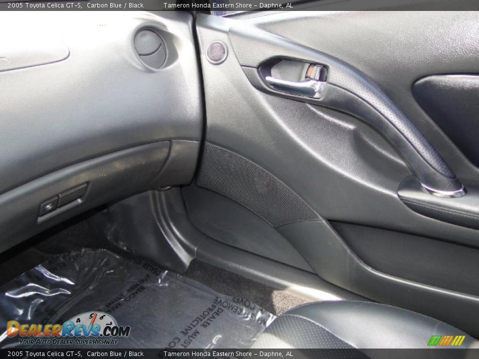 2005 Toyota Celica GT-S Carbon Blue / Black Photo #23