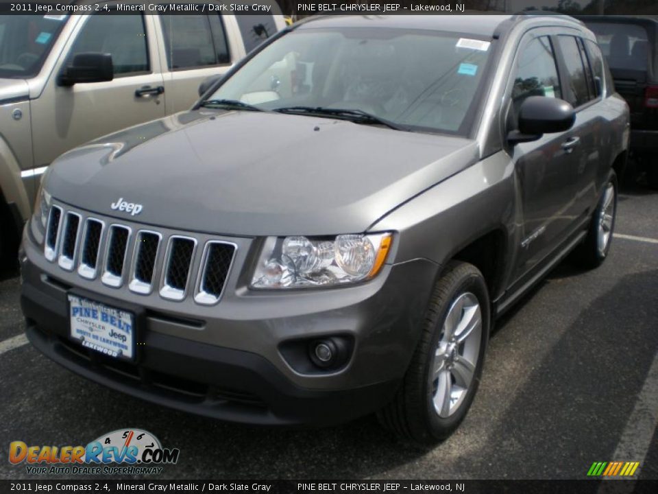 2011 Jeep Compass 2.4 Mineral Gray Metallic / Dark Slate Gray Photo #1