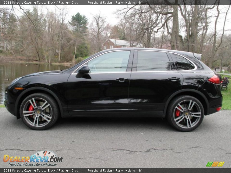 Black 2011 Porsche Cayenne Turbo Photo #3