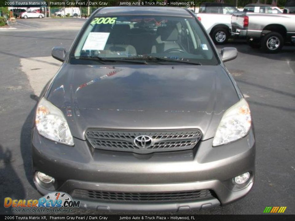 2006 Toyota Matrix XR Phantom Gray Pearl / Dark Gray Photo #3