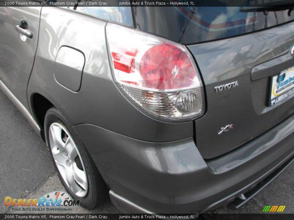 2006 Toyota Matrix XR Phantom Gray Pearl / Dark Gray Photo #8