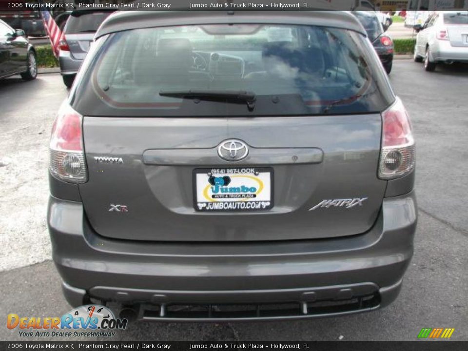 2006 Toyota Matrix XR Phantom Gray Pearl / Dark Gray Photo #9