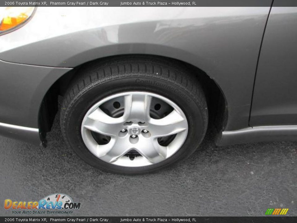 2006 Toyota Matrix XR Phantom Gray Pearl / Dark Gray Photo #24