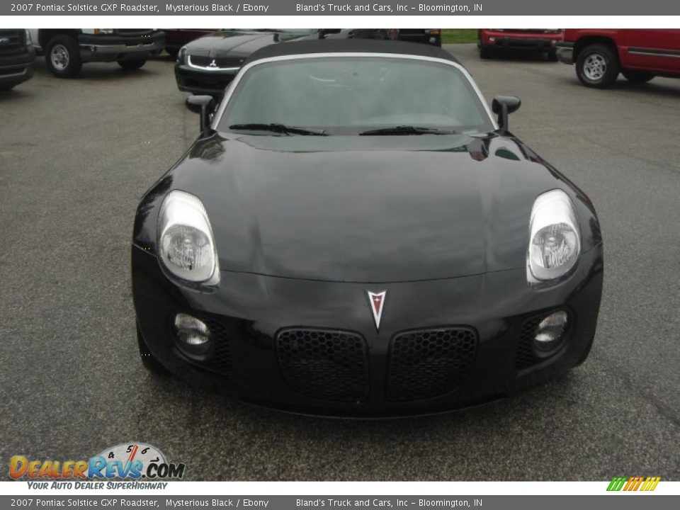 Mysterious Black 2007 Pontiac Solstice GXP Roadster Photo #5