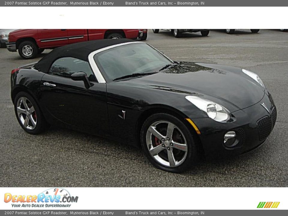 Mysterious Black 2007 Pontiac Solstice GXP Roadster Photo #6