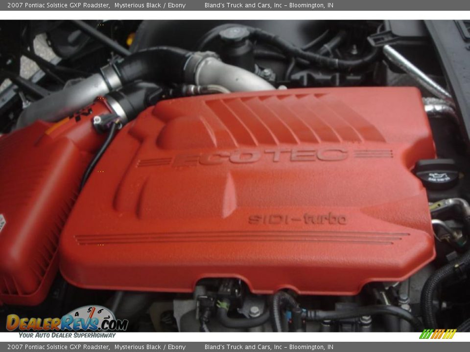 2007 Pontiac Solstice GXP Roadster 2.0 Liter Turbocharged DOHC 16-Valve VVT 4 Cylinder Engine Photo #11