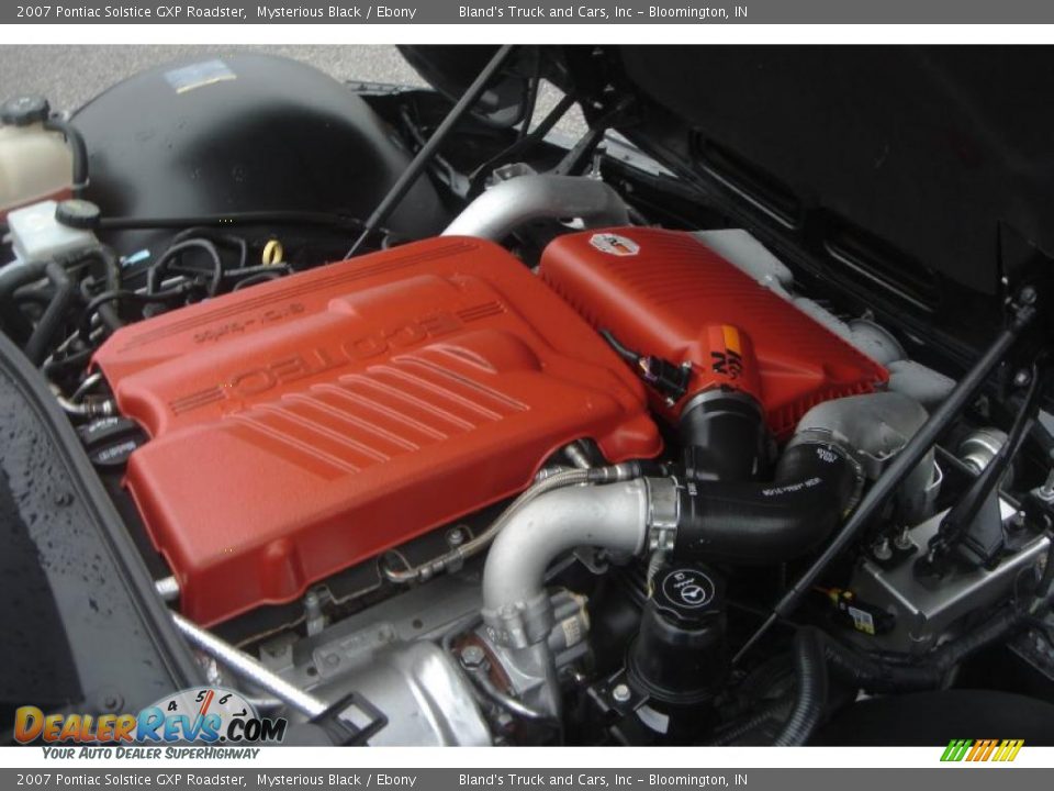2007 Pontiac Solstice GXP Roadster 2.0 Liter Turbocharged DOHC 16-Valve VVT 4 Cylinder Engine Photo #12