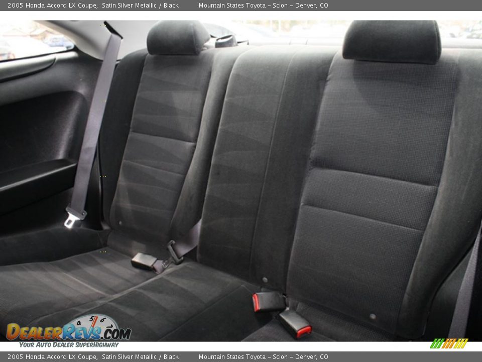 Black Interior - 2005 Honda Accord LX Coupe Photo #10