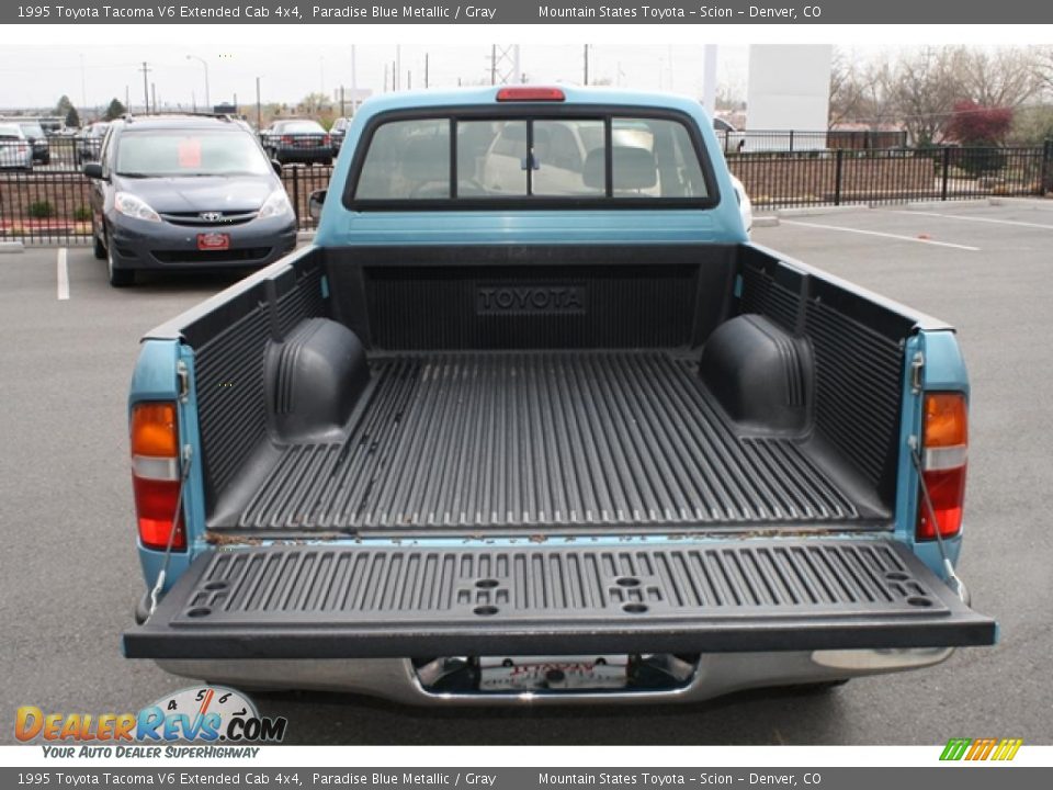 1995 Toyota Tacoma V6 Extended Cab 4x4 Paradise Blue Metallic / Gray Photo #25