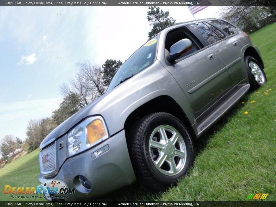2005 GMC Envoy Denali 4x4 Steel Grey Metallic / Light Gray Photo #1
