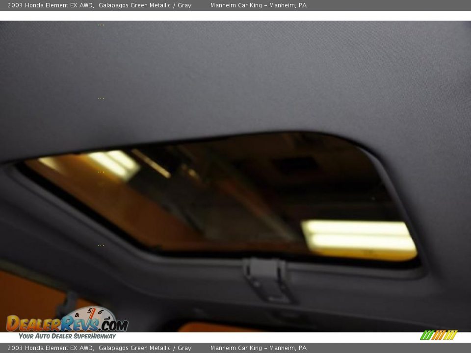 2003 Honda Element EX AWD Galapagos Green Metallic / Gray Photo #8