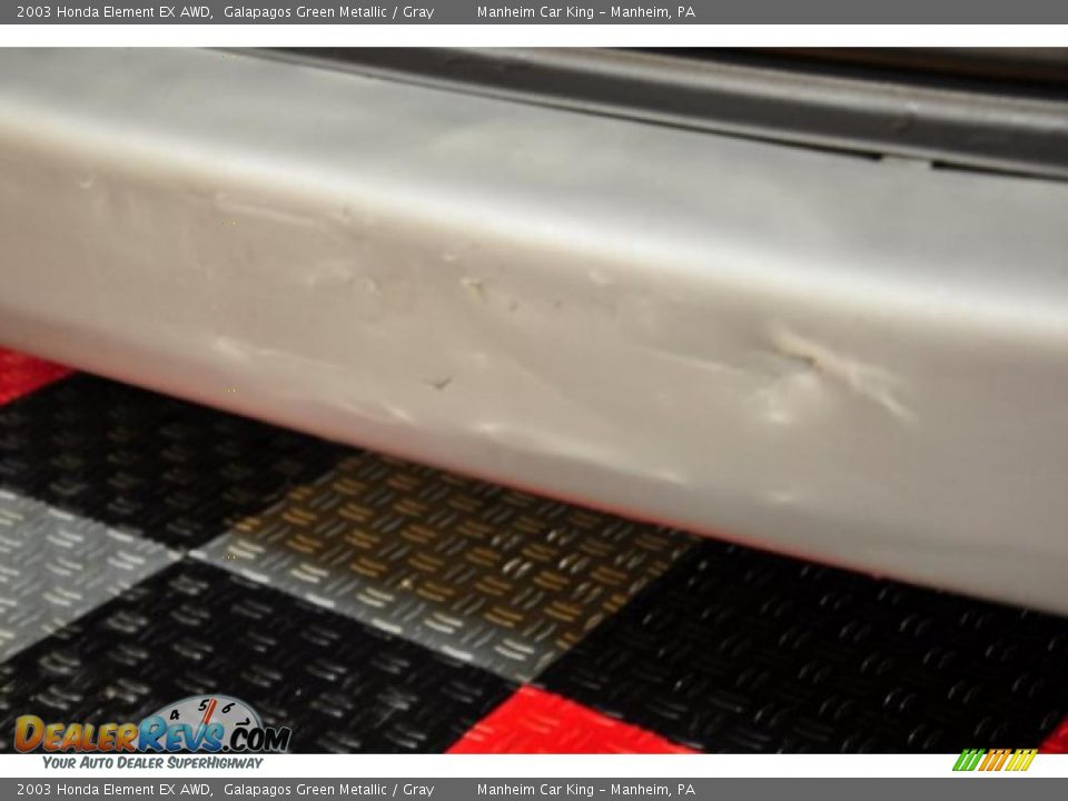 2003 Honda Element EX AWD Galapagos Green Metallic / Gray Photo #21
