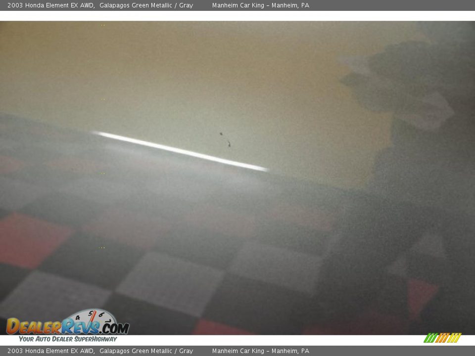2003 Honda Element EX AWD Galapagos Green Metallic / Gray Photo #27