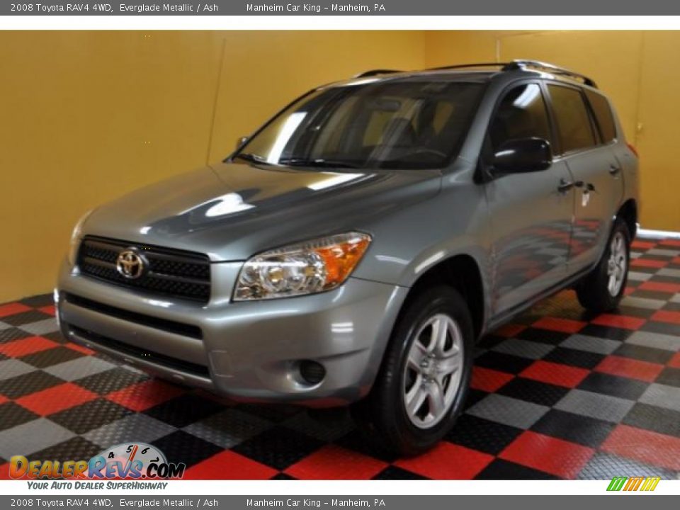 2008 Toyota RAV4 4WD Everglade Metallic / Ash Photo #2