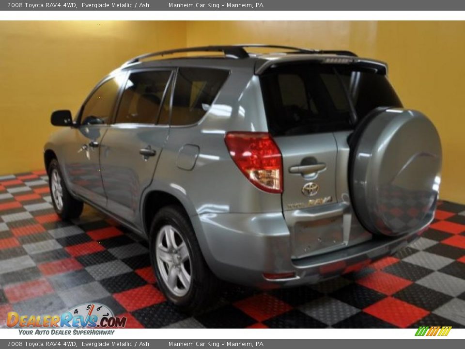 2008 Toyota RAV4 4WD Everglade Metallic / Ash Photo #3