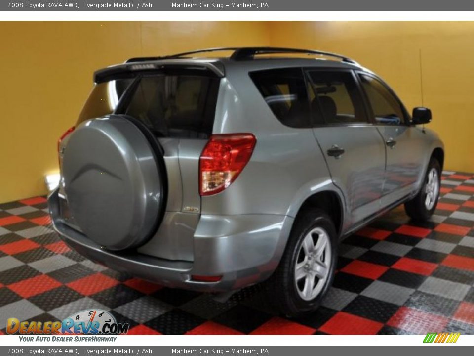 2008 Toyota RAV4 4WD Everglade Metallic / Ash Photo #4