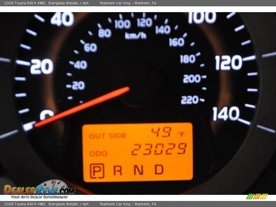 2008 Toyota RAV4 4WD Everglade Metallic / Ash Photo #6