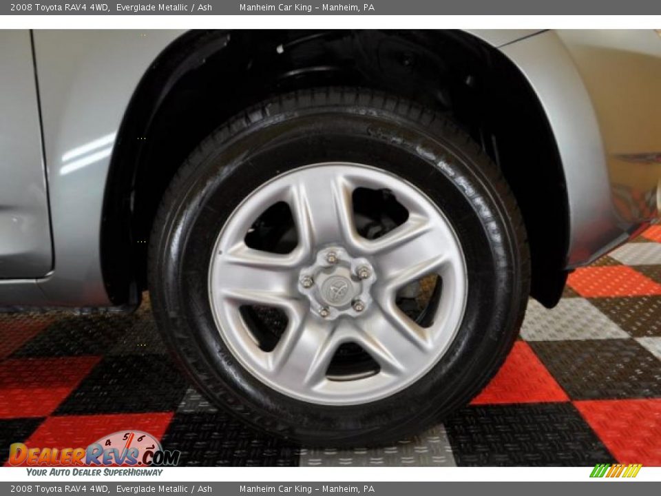 2008 Toyota RAV4 4WD Everglade Metallic / Ash Photo #15