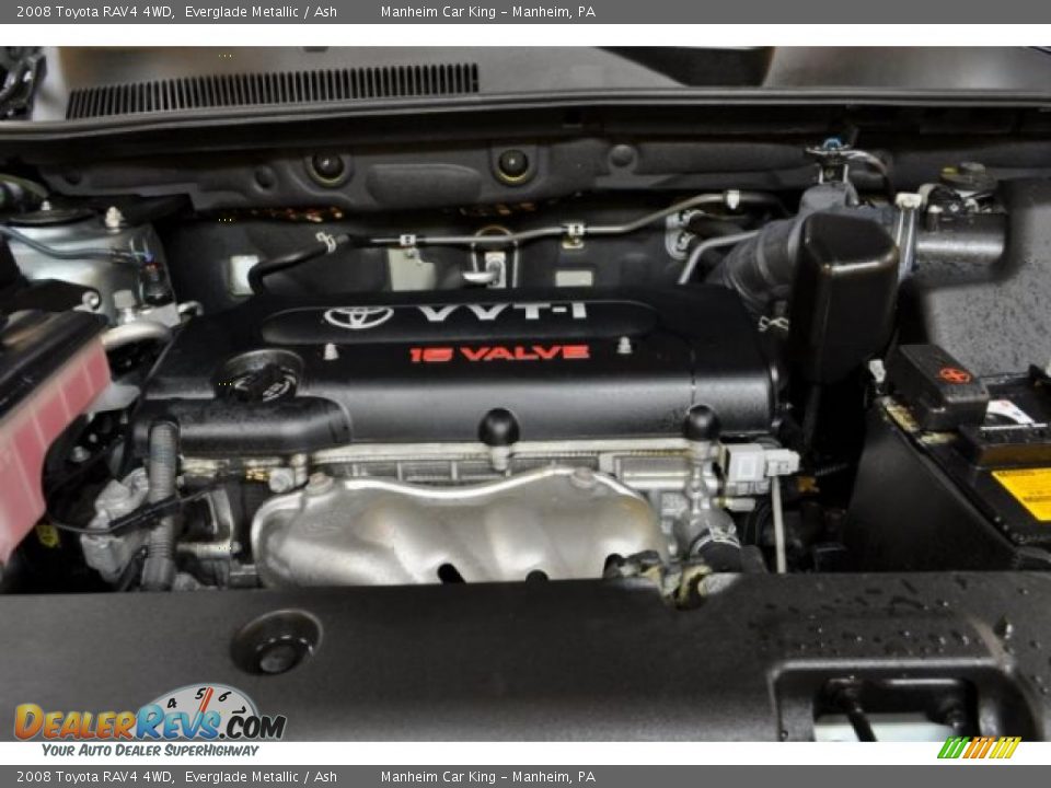 2008 Toyota RAV4 4WD Everglade Metallic / Ash Photo #16