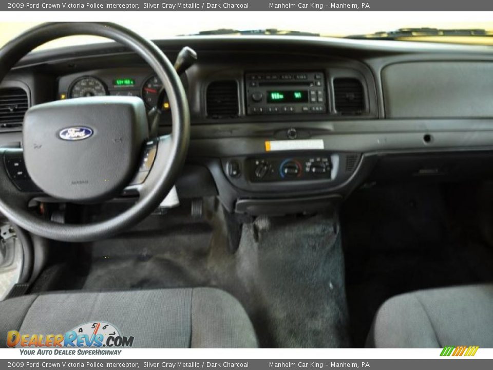 Dashboard of 2009 Ford Crown Victoria Police Interceptor Photo #5