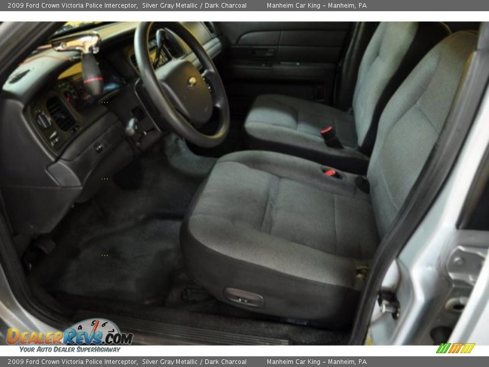 2009 Ford Crown Victoria Police Interceptor Silver Gray Metallic / Dark Charcoal Photo #8