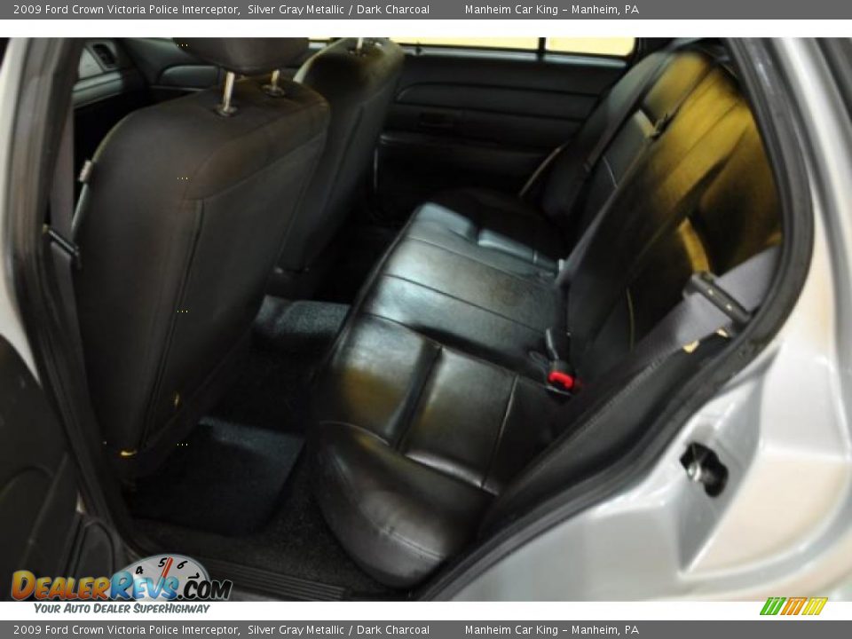 2009 Ford Crown Victoria Police Interceptor Silver Gray Metallic / Dark Charcoal Photo #9