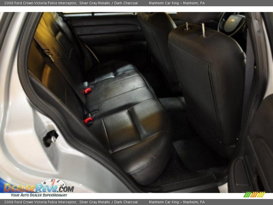 Dark Charcoal Interior - 2009 Ford Crown Victoria Police Interceptor Photo #11