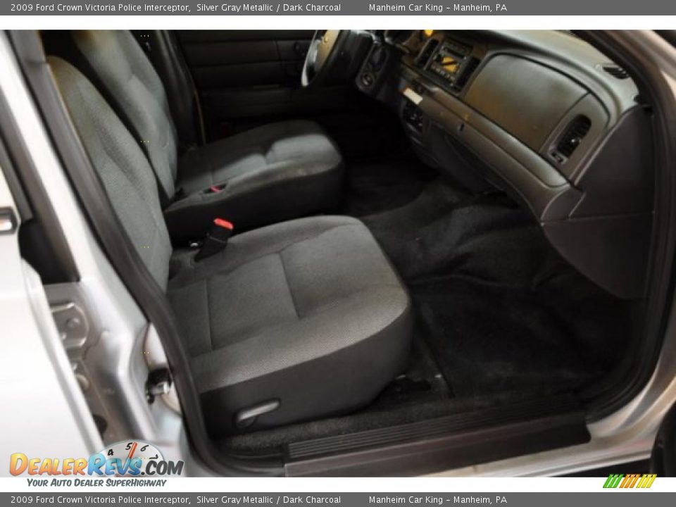 Dark Charcoal Interior - 2009 Ford Crown Victoria Police Interceptor Photo #12