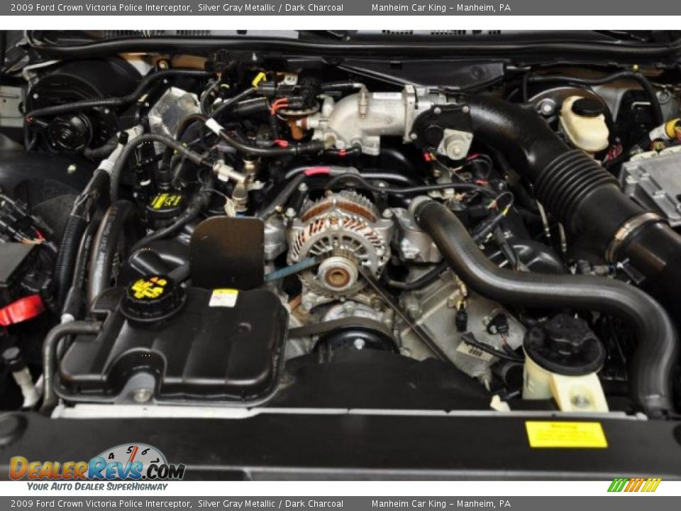 2009 Ford Crown Victoria Police Interceptor 4.6 Liter SOHC 16-Valve V8 Engine Photo #13