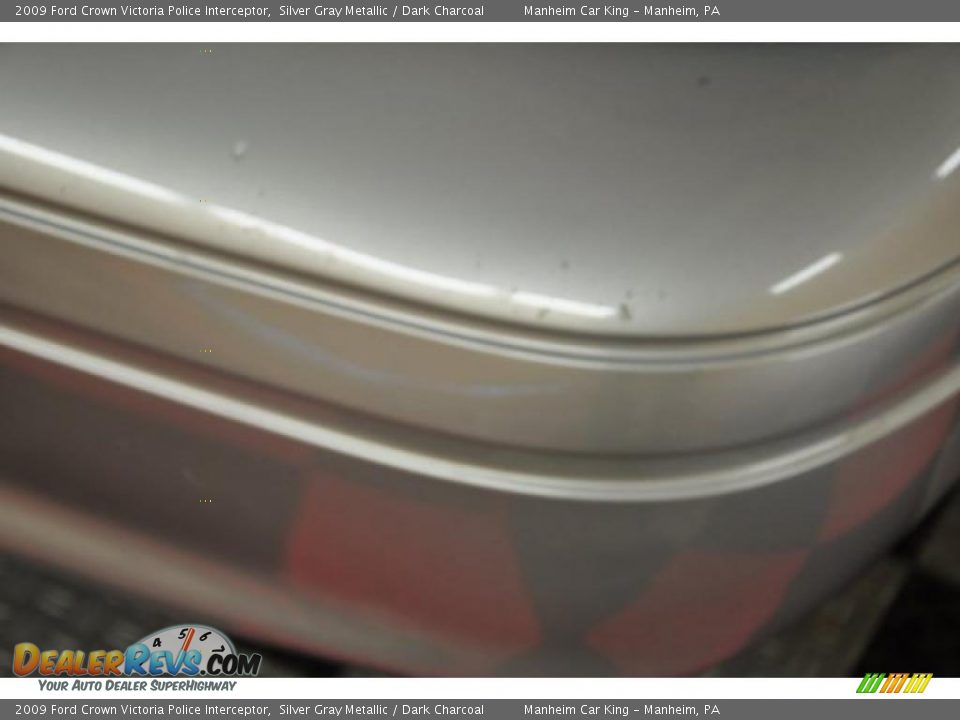 2009 Ford Crown Victoria Police Interceptor Silver Gray Metallic / Dark Charcoal Photo #15