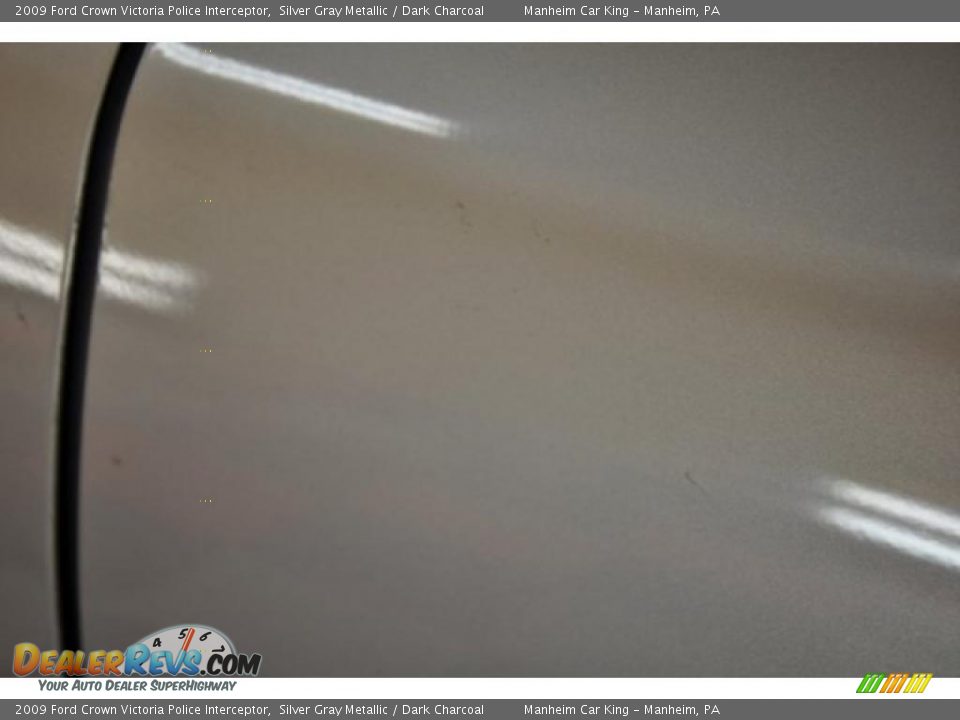 2009 Ford Crown Victoria Police Interceptor Silver Gray Metallic / Dark Charcoal Photo #16