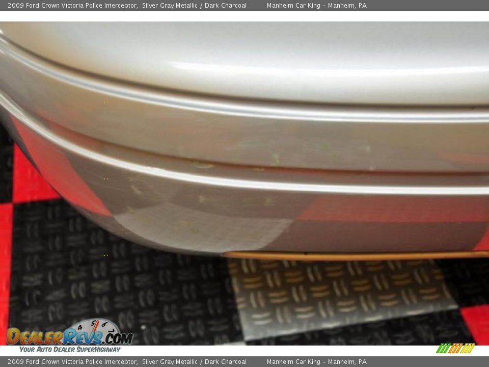 2009 Ford Crown Victoria Police Interceptor Silver Gray Metallic / Dark Charcoal Photo #18