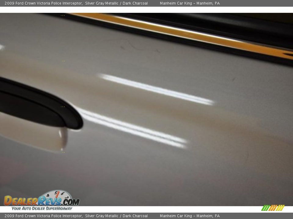 2009 Ford Crown Victoria Police Interceptor Silver Gray Metallic / Dark Charcoal Photo #19