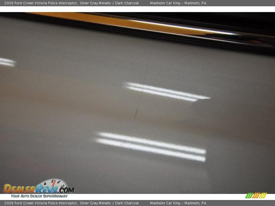 2009 Ford Crown Victoria Police Interceptor Silver Gray Metallic / Dark Charcoal Photo #20