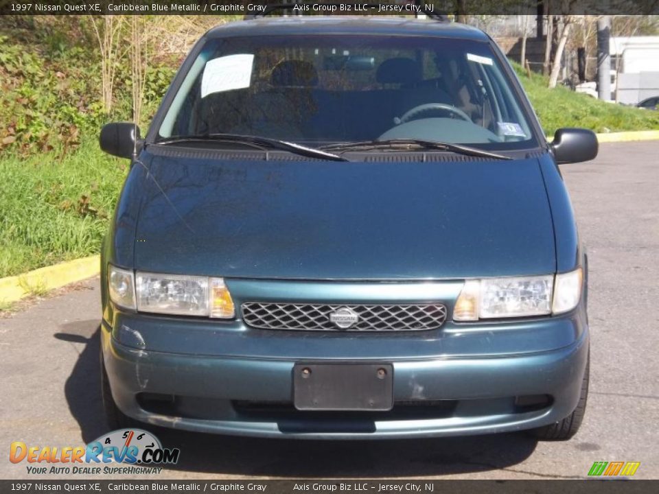 1997 Nissan Quest XE Caribbean Blue Metallic / Graphite Gray Photo #5