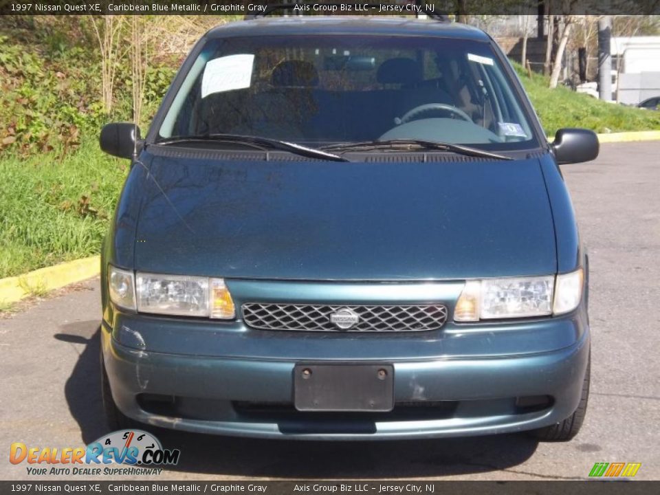 1997 Nissan Quest XE Caribbean Blue Metallic / Graphite Gray Photo #5