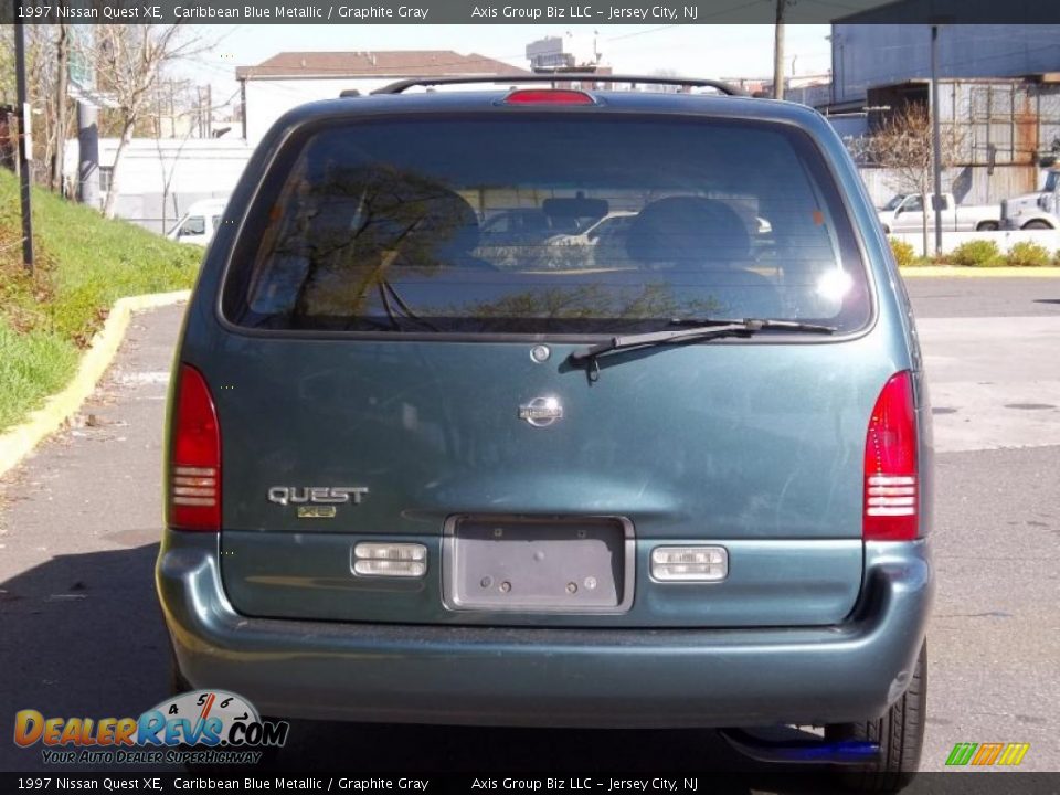 1997 Nissan Quest XE Caribbean Blue Metallic / Graphite Gray Photo #9