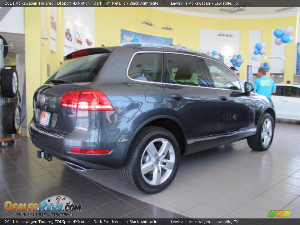 Dark Flint Metallic 2011 Volkswagen Touareg TDI Sport 4XMotion Photo #2