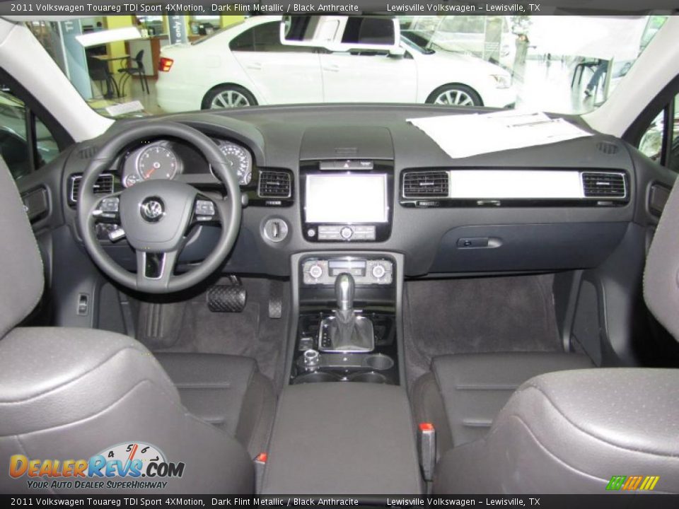 Dashboard of 2011 Volkswagen Touareg TDI Sport 4XMotion Photo #7