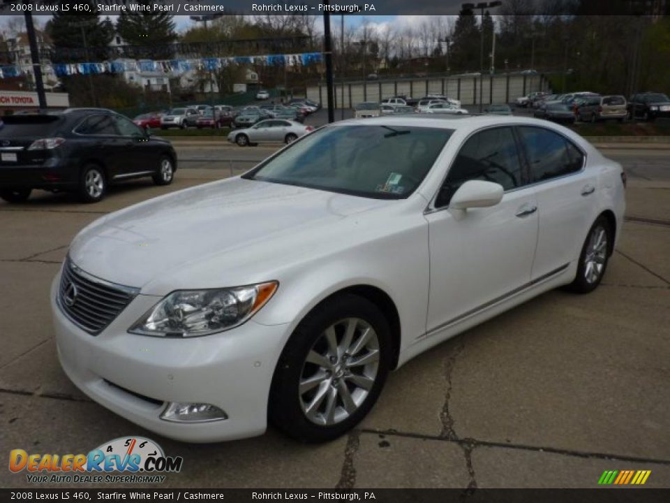 2008 Lexus LS 460 Starfire White Pearl / Cashmere Photo #5