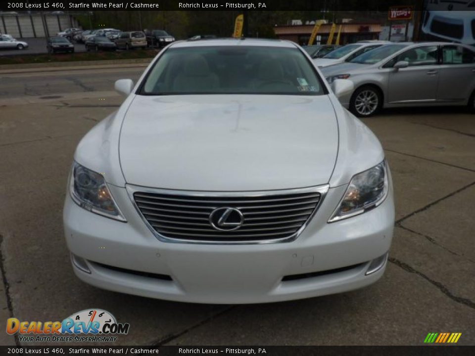 2008 Lexus LS 460 Starfire White Pearl / Cashmere Photo #6