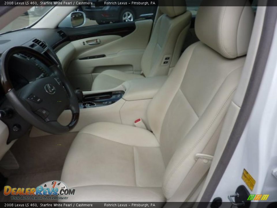 2008 Lexus LS 460 Starfire White Pearl / Cashmere Photo #8