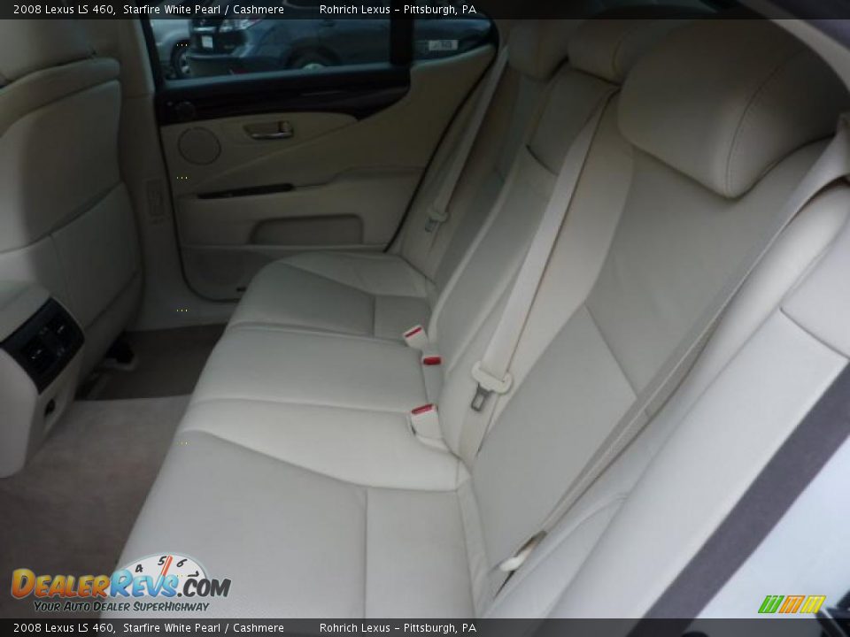 2008 Lexus LS 460 Starfire White Pearl / Cashmere Photo #9