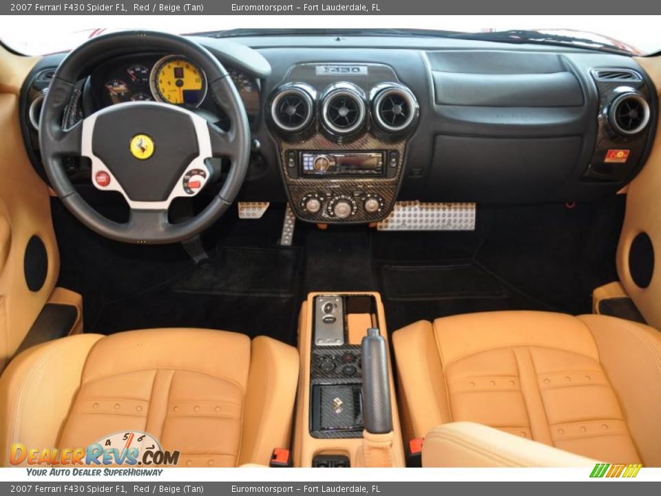 Dashboard of 2007 Ferrari F430 Spider F1 Photo #11