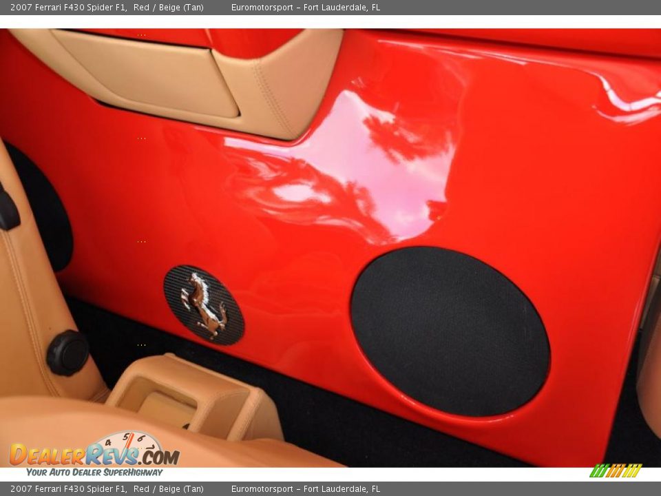 Beige (Tan) Interior - 2007 Ferrari F430 Spider F1 Photo #16
