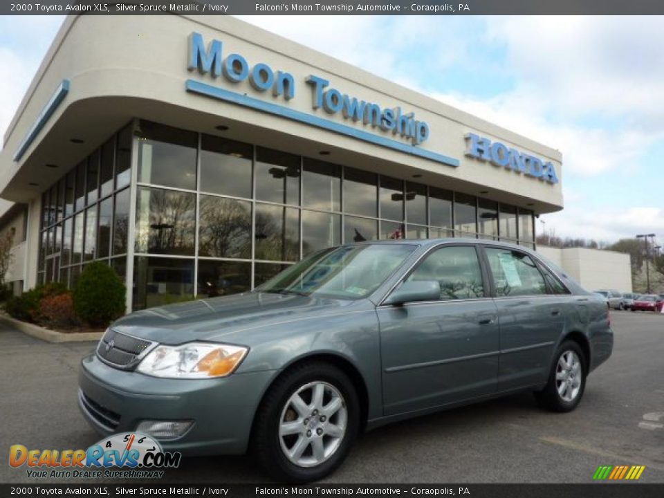 2000 Toyota Avalon XLS Silver Spruce Metallic / Ivory Photo #1