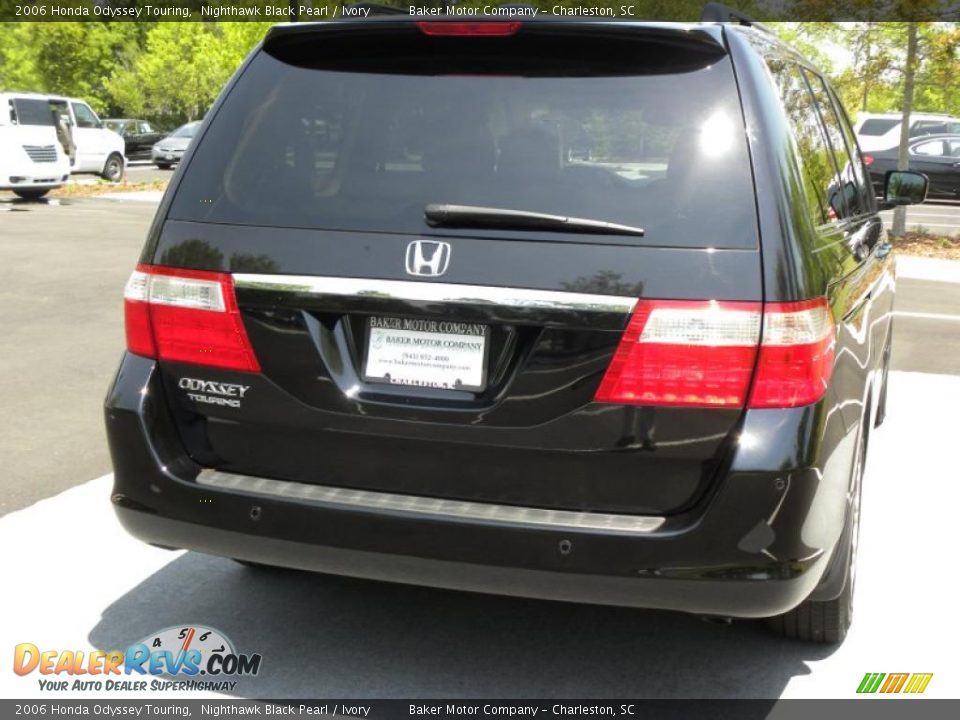 2006 Honda Odyssey Touring Nighthawk Black Pearl / Ivory Photo #20
