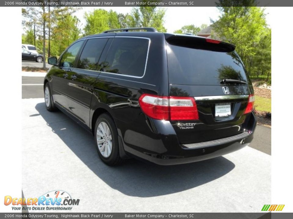 2006 Honda Odyssey Touring Nighthawk Black Pearl / Ivory Photo #21